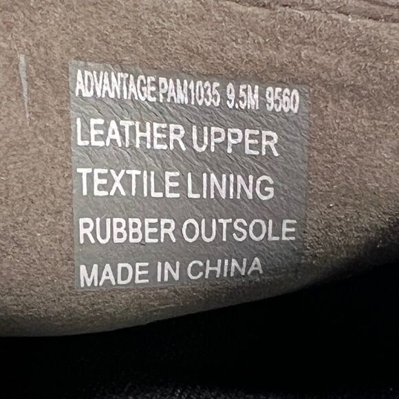 Abeo Advantage Pam Shoes Men's Size 9.5 Brown Leather Slip On Loafers Sneakers - Picture 11 of 11